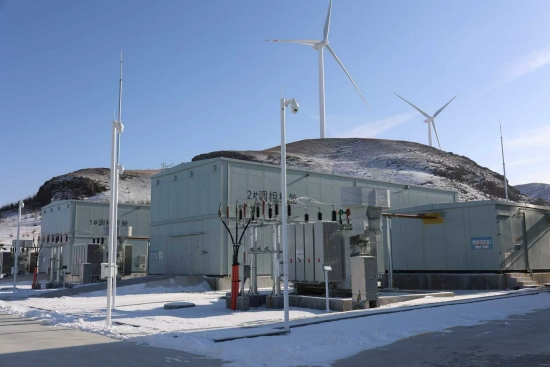 分布式調相機項目成功投運。受訪單位供圖