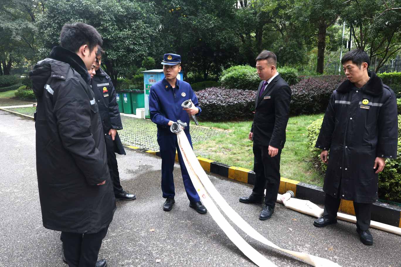 图为实操实训现场（单位供图）