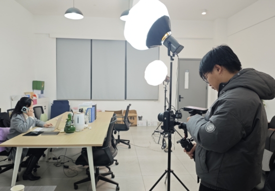 拍摄现场。受访单位供图