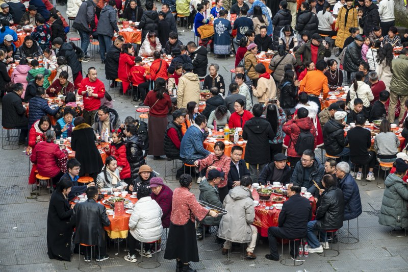 團圓宴。受訪單位供圖
