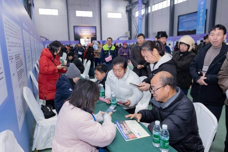 招聘會現場人氣滿滿。受訪單位供圖