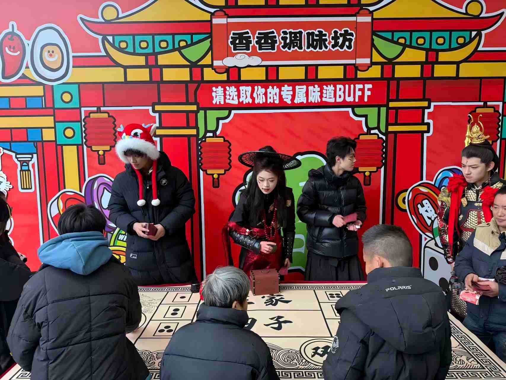 NPC与游客互动。单位供图