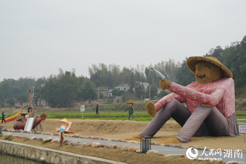 “我在開慧有丘田”文旅項目。人民網記者 劉汕攝