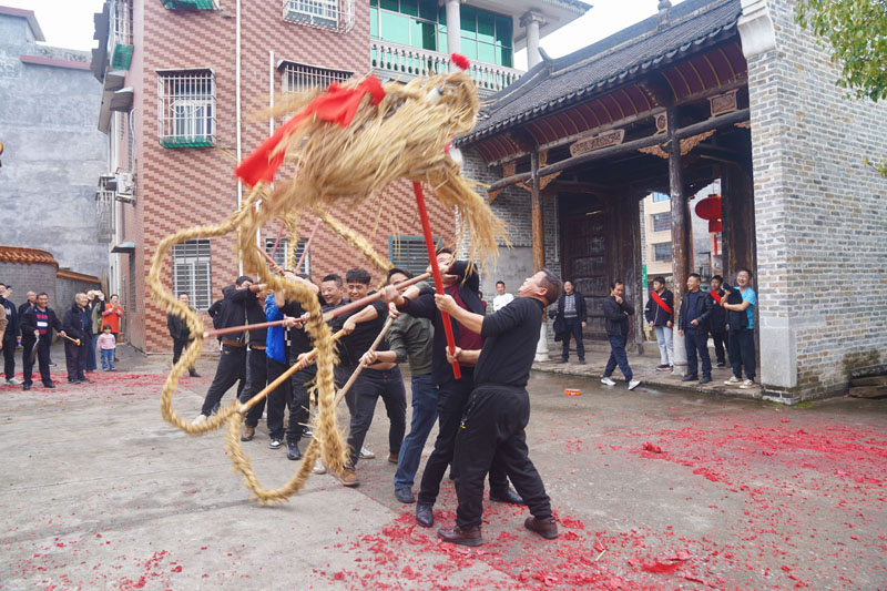 示范引领龙腾姿跃。蒋淑芬摄