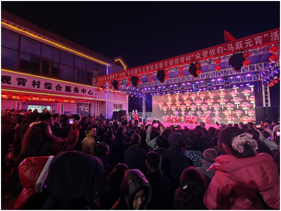 文藝晚會活動現場。黃星攝