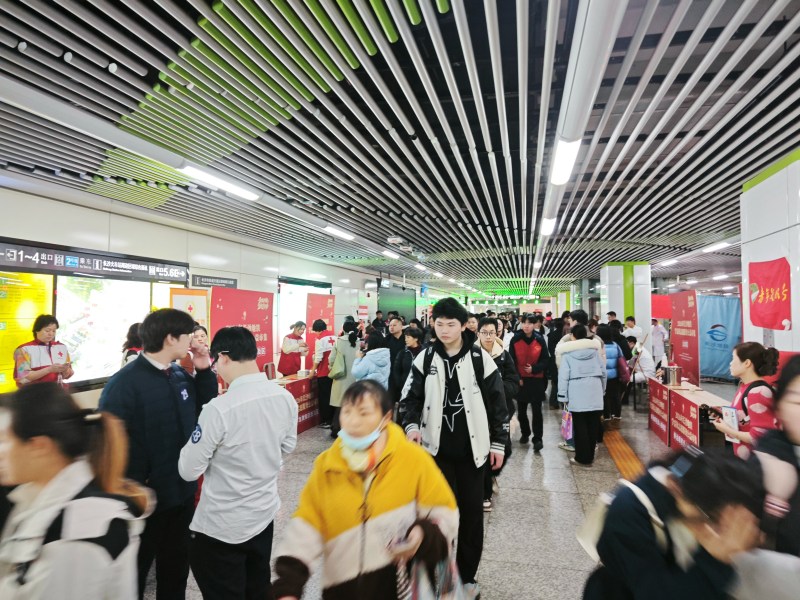 志願服務公益市集現場。受訪單位供圖