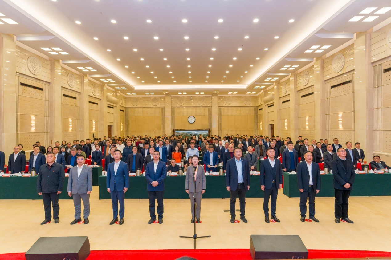 (全体会员作高质量发展承诺。单位供图)