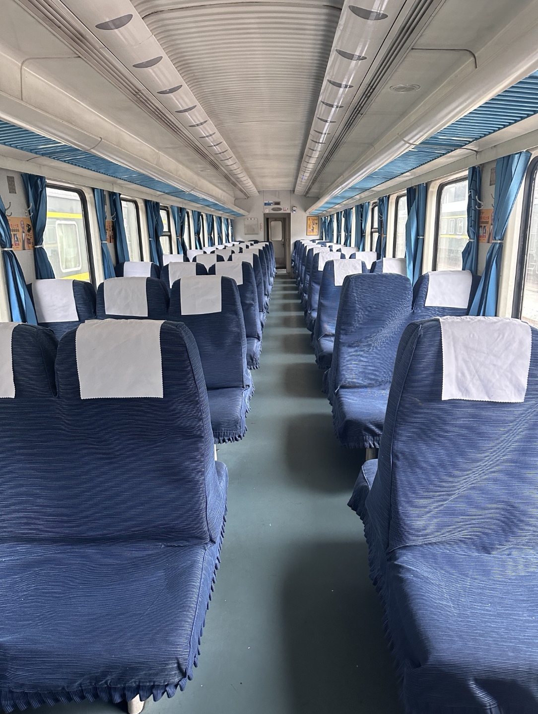 列車整備作業完畢。伍洲攝