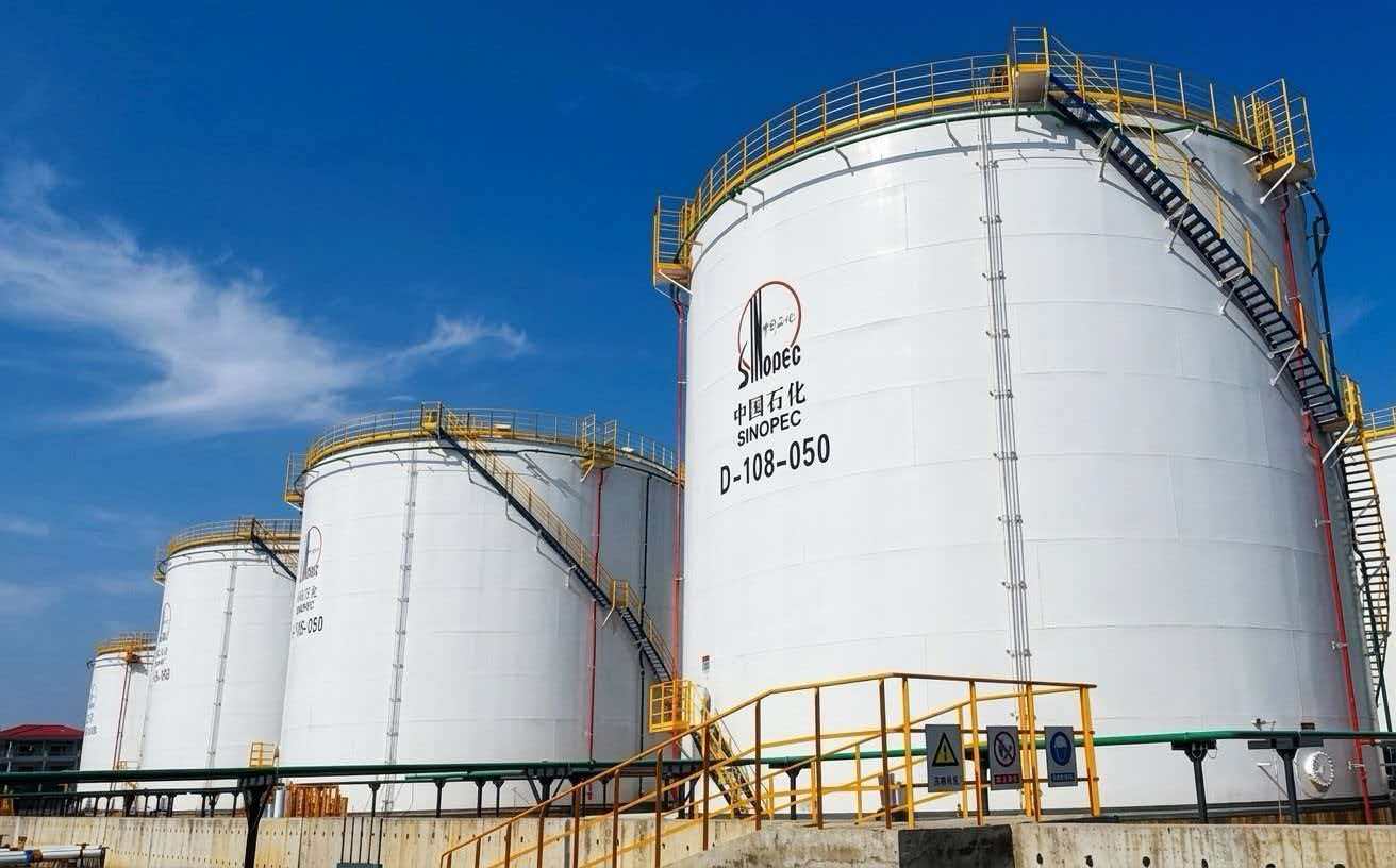 中国石化益阳油库顺利投油试生产。单位供图