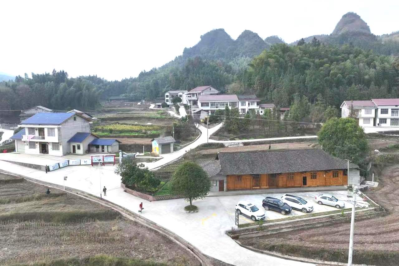 五强溪镇唐家坪村和美乡村建设。欧祥摄