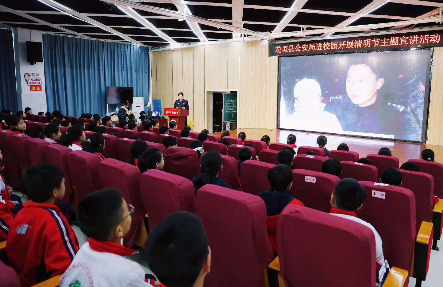 清明主题英烈精神宣讲（单位供图）