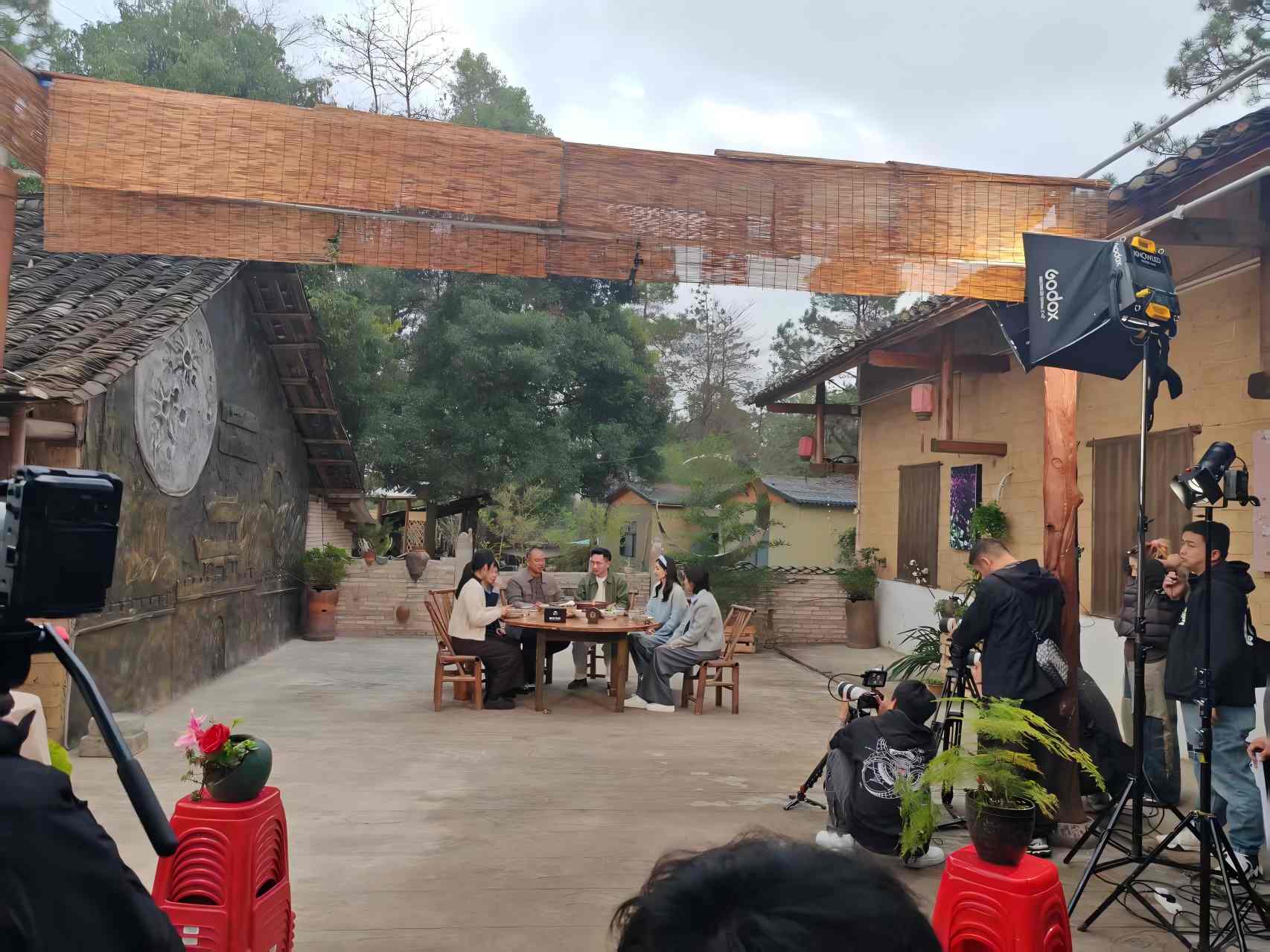 节目拍摄现场。单位供图