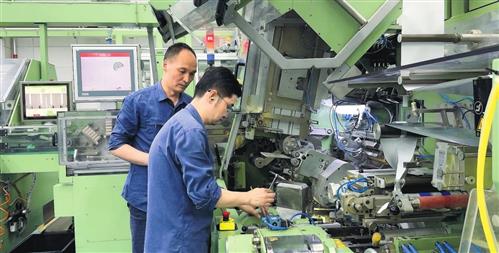 长沙卷烟厂技能等级认定现场。 长沙卷烟厂供图