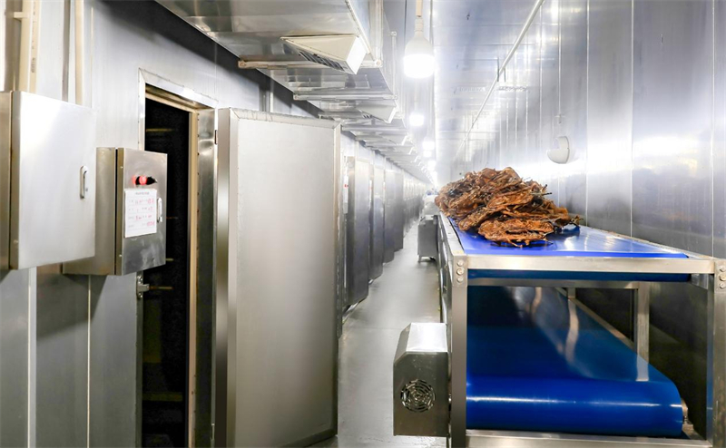 湖南小鸭仙食品有限公司工厂。企业供图