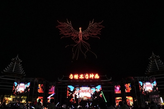 夜晚演出。受访单位供图