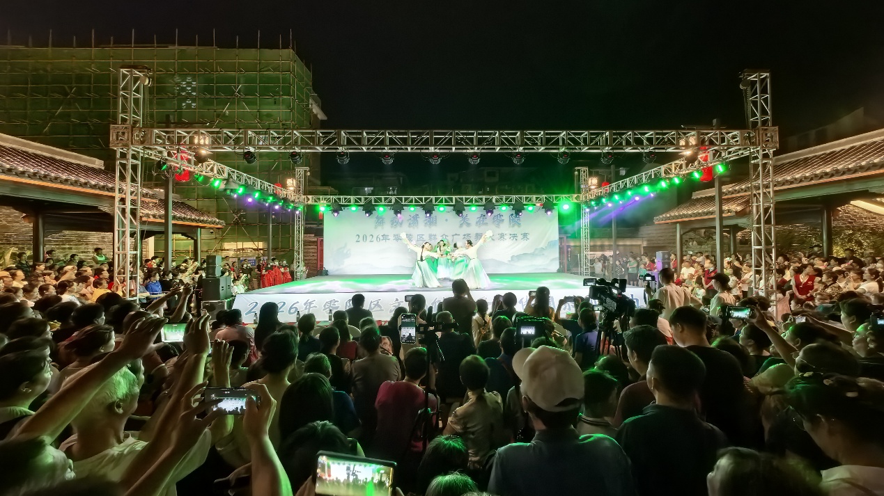 2026年零陵区群众广场舞大赛决赛。曹裕泽摄