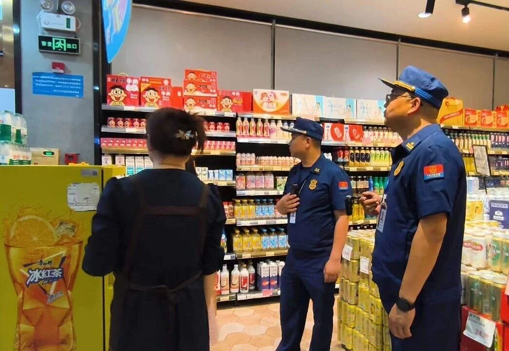夜查现场（单位供图）