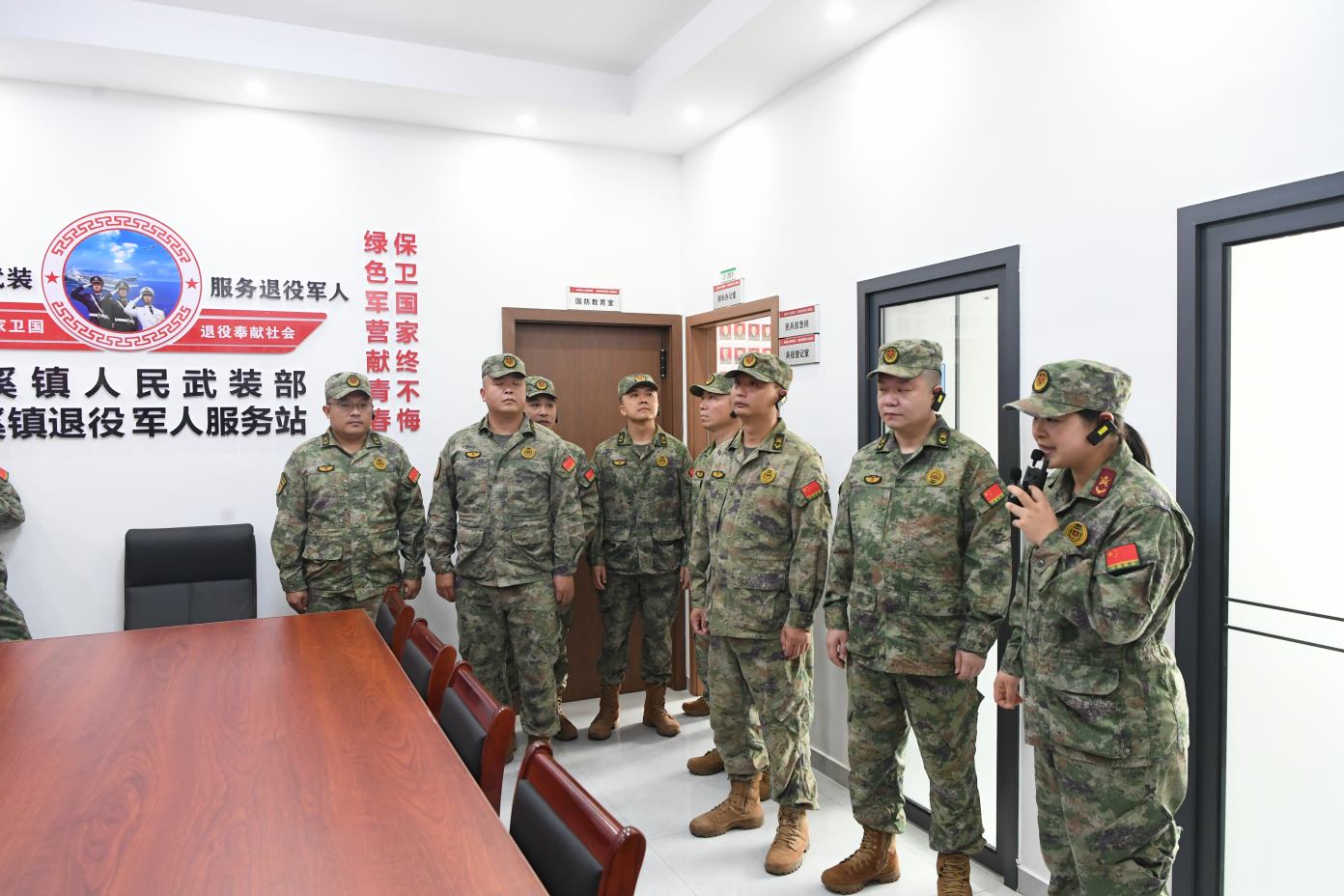 参训人员实地观摩学习。单位供图