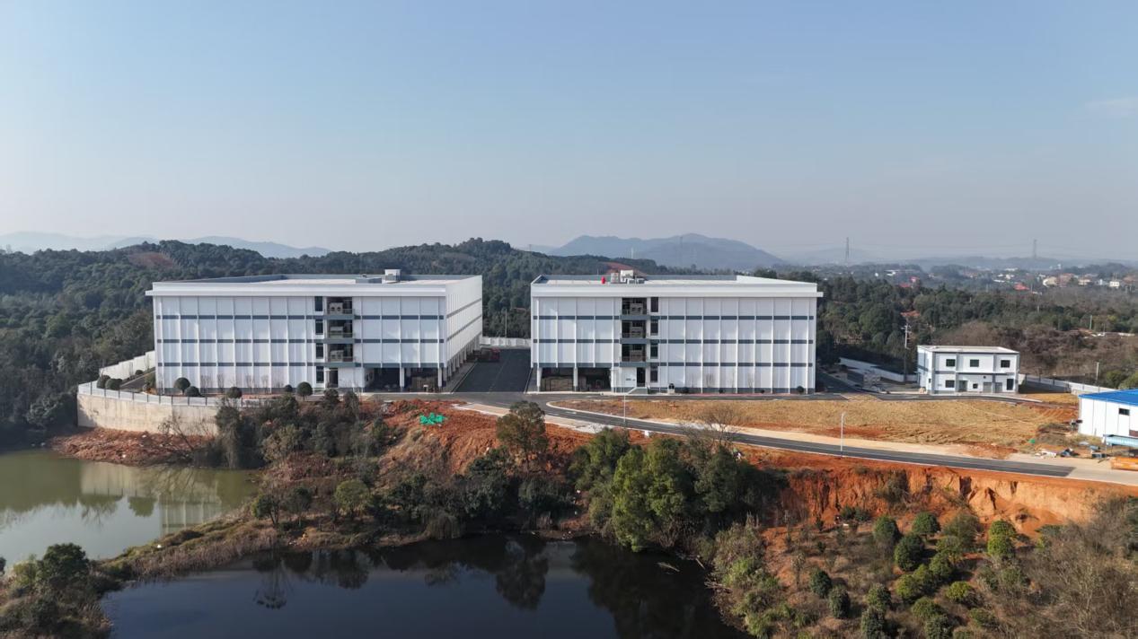 湖南黄兴冷链物流股份有限公司航拍图。受访单位供图