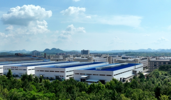 湖南宁钠科技有限责任公司标准厂房。肖益婷摄