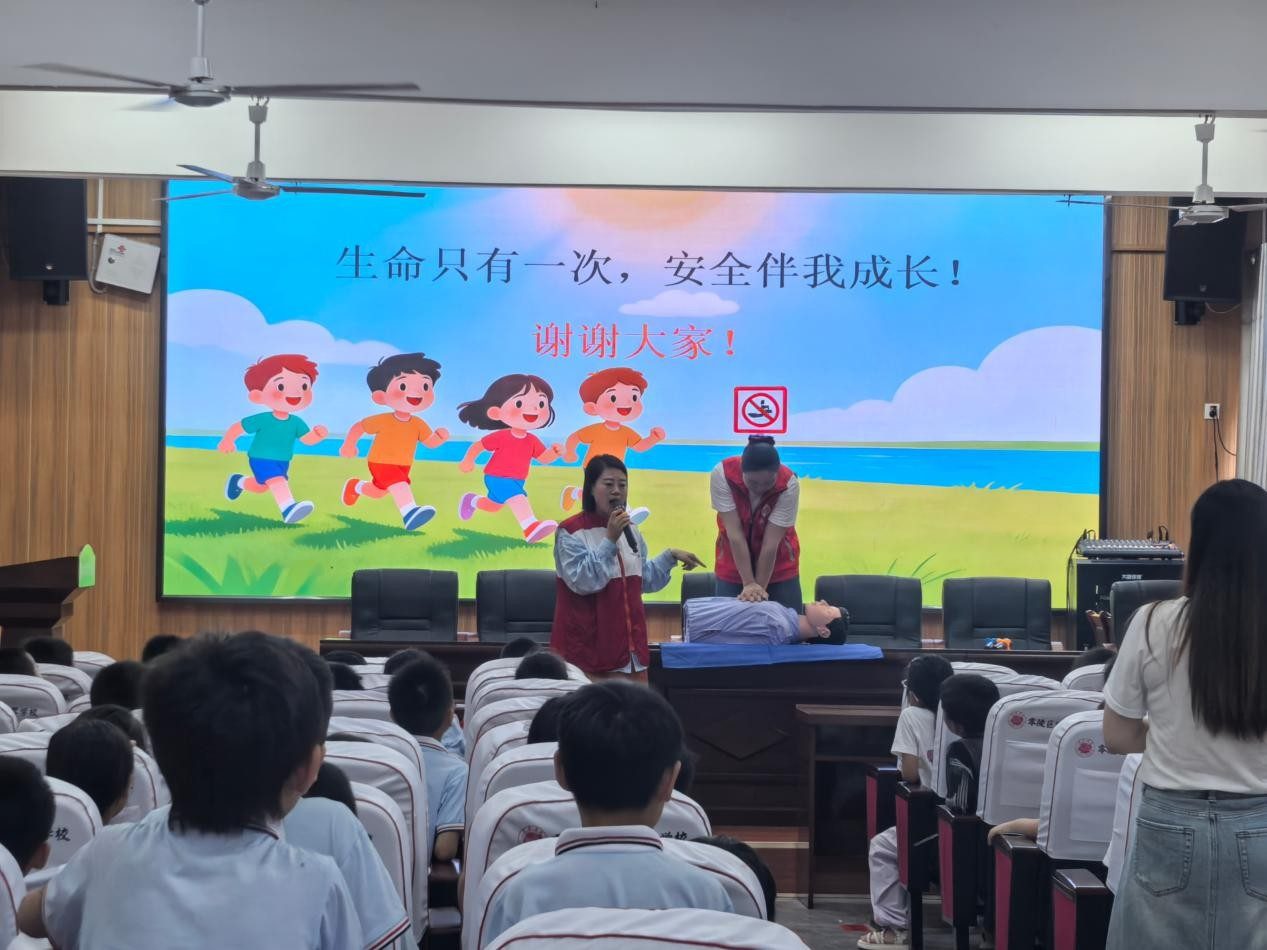 永州分公司开展中小学生防溺水安全教育活动。企业供图