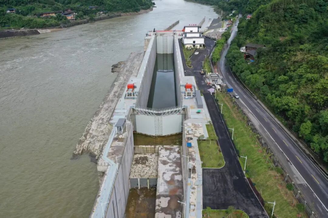沅水洪江至辰溪航道建设项目洪江船闸工程。单位供图