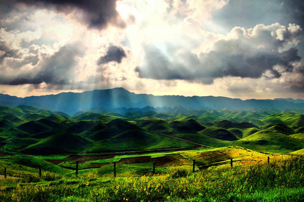 雨后南山。罗哲明摄