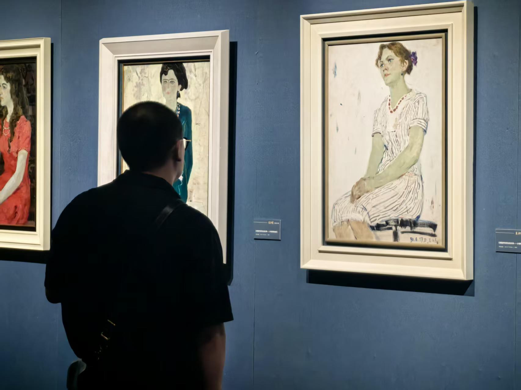 “王沂东油画艺术展”在长沙李自健美术馆开幕