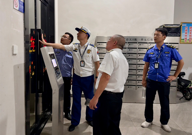 安全检查现场。受访单位供图