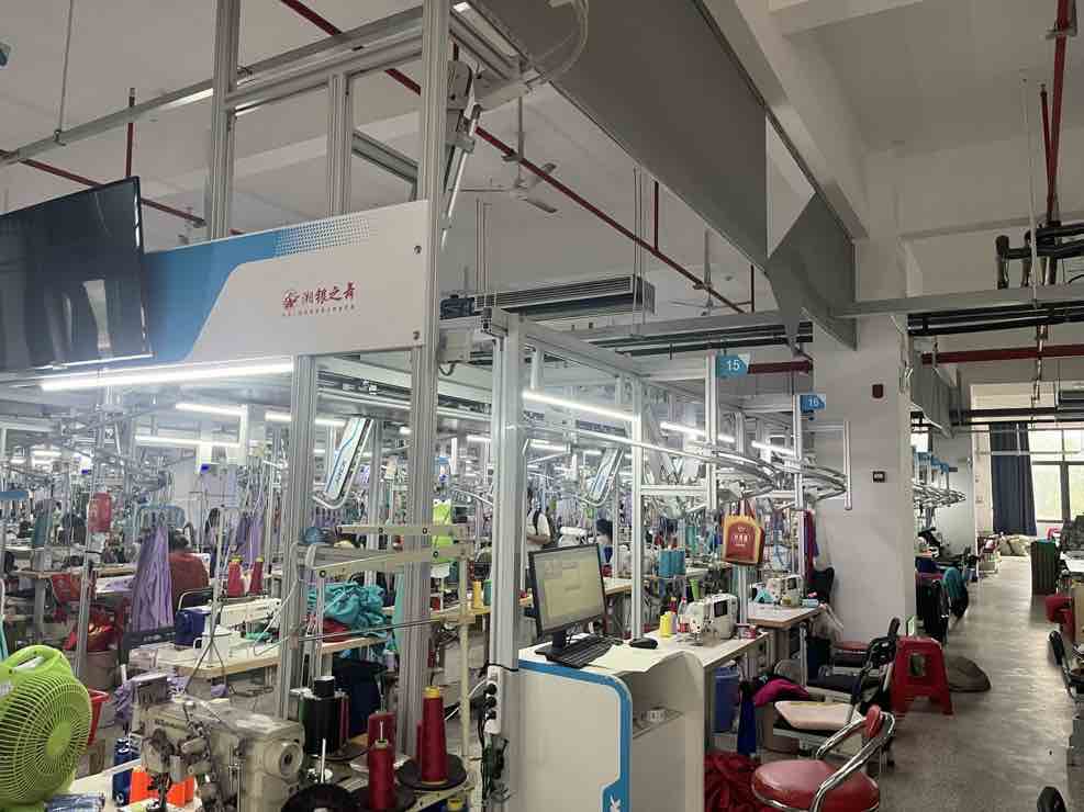 湘銀之舞5G智慧工廠。李林攝