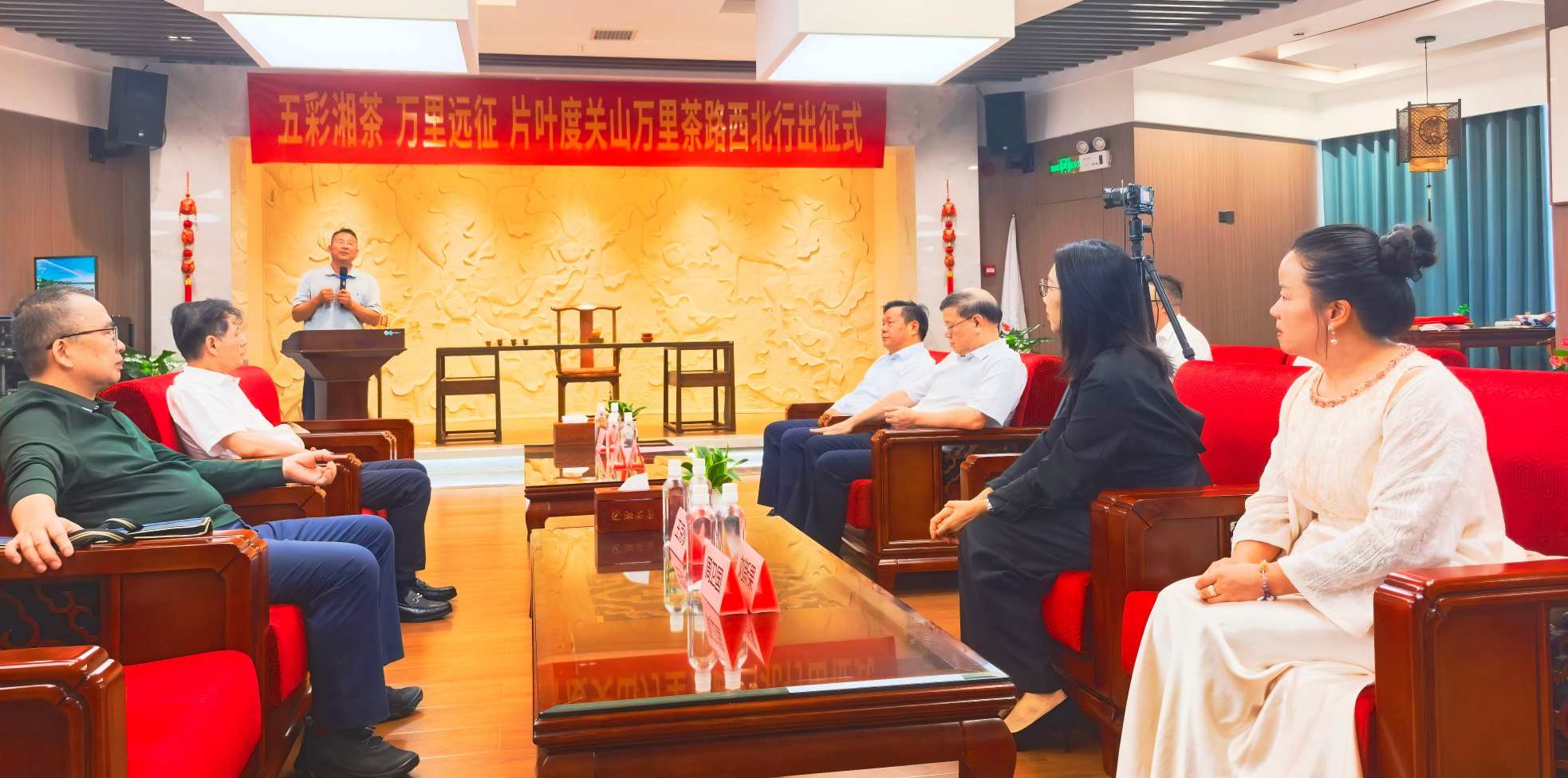 出征仪式现场。单位供图