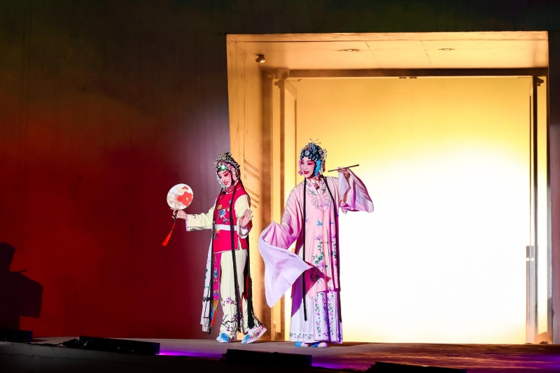 現場昆劇表演。受訪單位供圖