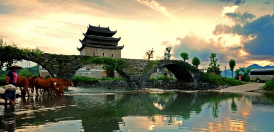 上甘棠古村。陳麗華攝
