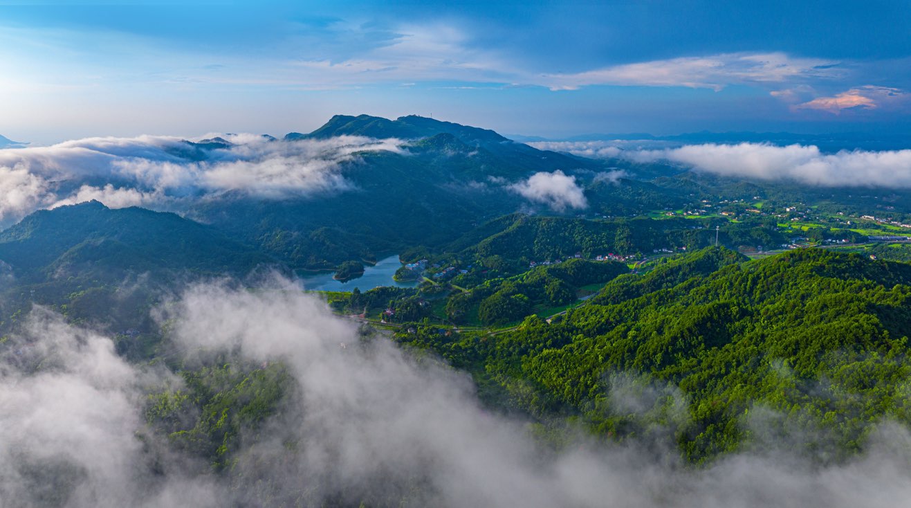 福临镇影珠山。长沙县供图