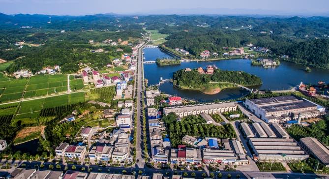 江背鎮印山旅游度假區。長沙縣供圖
