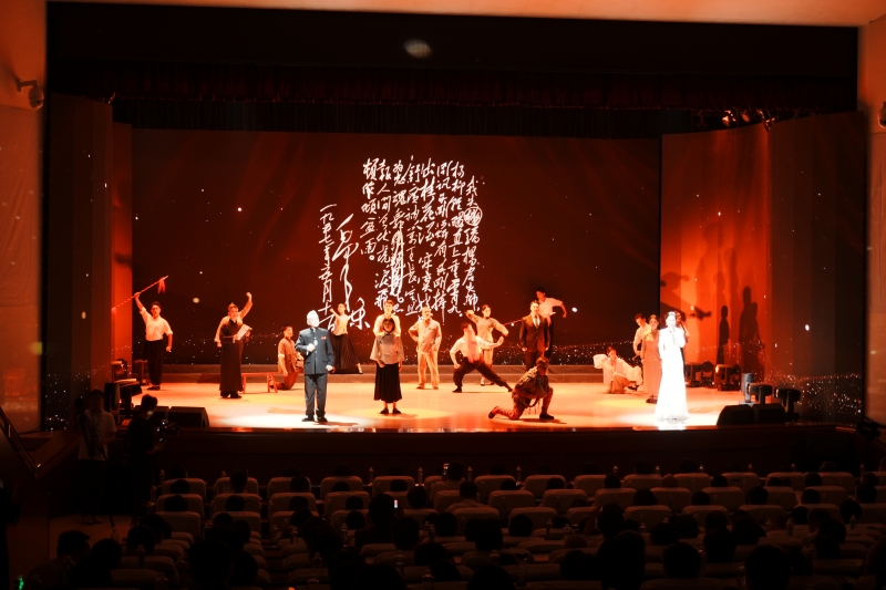 第五屆長沙市旅游發展大會開幕展演。李冰冰攝
