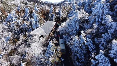 雾凇。周翔宇 摄